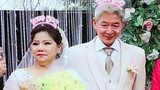 NSND Thanh Hoa U70 mặc váy cưới hạnh phúc bên ông xã