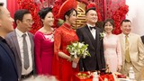Diệp Lâm Anh hạnh phúc bên chồng thiếu gia trong đám cưới