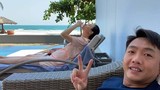 Cường Đô La đăng ảnh Đàm Thu Trang vòng 2 lùm lùm, fan rần rần chúc mừng