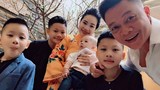 Chân dung bà xã gắn bó 13 năm, sinh bốn nhóc tỳ cho BTV Quang Minh