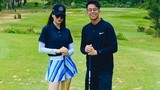 Hương Giang đánh golf cùng Matt Liu, ra mắt hội bạn thân đại gia