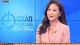 BTV Quỳnh Hoa "thời tiết" bất ngờ dẫn thời sự Chào buổi sáng VTV