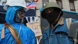 Cảnh sát chống bạo động Ukraine chống lệnh Kiev