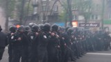 Người biểu tình ủng hộ liên bang hóa ở Donetsk bị tấn công