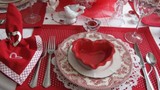 Gợi ý trang trí bàn tiệc Valentine đẹp lung linh