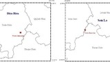 Tây Bắc xảy ra hai trận động đất liên tiếp