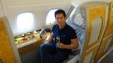 Hình ảnh choáng váng khoang hạng nhất dát vàng trên máy bay Emirates