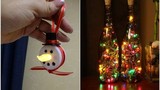 Những ý tưởng làm đèn trang trí nhà độc đáo đón Noel