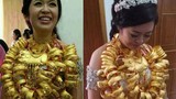 Váng vất những đám cưới xa hoa, cô dâu đeo vàng trĩu cổ
