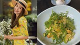 Những món salad lành mạnh giúp Hà Tăng giữ dáng nuột nà