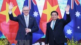 Thủ tướng Phạm Minh Chính chủ trì Lễ đón chính thức Thủ tướng Australia