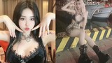 Ngượng chín mặt hot girl xinh đẹp “mặc như không” dạo phố