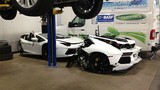 Siêu xe Lamborghini Aventador... đứt đôi vẫn có giá “trên trời“