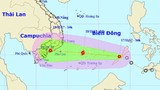 Áp thấp nhiệt đới nhắm vào các tỉnh Nam Bộ