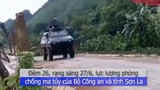 Video: Xe bọc thép cùng hàng trăm cảnh sát đột kích hang ổ ma túy