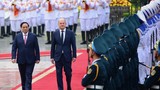 Toàn cảnh lễ đón Thủ tướng Đức Olaf Scholz thăm chính thức Việt Nam