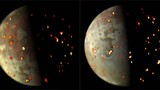 NASA chụp cận cảnh mặt trăng bị tra tấn bởi hành tinh mẹ