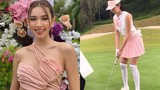 Phía Hoa hậu Thùy Tiên lên tiếng sau nghi vấn cặp đại gia ở sân golf