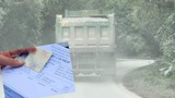 Hà Nam: Nhiều xe có dấu hiệu quá tải đi ra từ mỏ đá Cty Châu Giang
