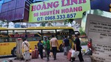“Vỏ bọc” xe hợp đồng chạy tuyến cố định của Công ty An Hoàng Linh