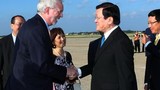 Hình ảnh Chủ tịch nước Trương Tấn Sang đến Mỹ