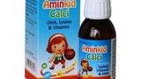 Cục ATTP cảnh báo không mua Aminkid Calci trên một số website