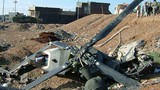 Trực thăng Afghanistan bị mìn mặt đất đánh “tơi tả”