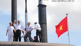 Ấn tượng lễ thượng cờ quốc gia cho 2 tàu ngầm Kilo
