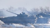 Quân ly khai Ukraine tập trận lớn, hoành tráng