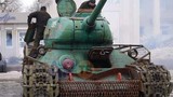 Ly khai Ukraine khôi phục xe tăng T-34 huyền thoại