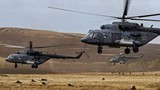 Cận cảnh đàn trực thăng tập trận lớn nhất Nga năm 2015
