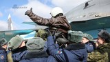 Xúc động cảnh máy bay ném bom Nga rời Syria về quê