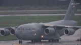 “Ngựa thồ” C-17 chở đoàn xe của Tổng thống Trump tới Đà Nẵng