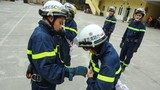 Thán phục "biệt đội bông hồng thép" của Cảnh sát PCCC Hà Nội