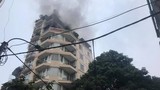 Video: Cháy khách sạn 9 tầng ở phố Hàng Than, Hà Nội
