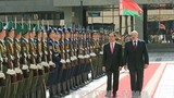 Tổng thống Belarus đón, hội đàm với Chủ tịch nước Trần Đại Quang