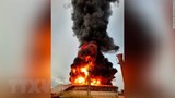 Cuba: 17 lính cứu hỏa mất tích trong vụ cháy kho dầu
