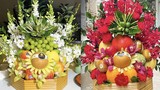 Đi chợ cúng Rằm tháng Giêng: Một mâm hoa quả gần 5 triệu đồng