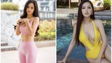 Mai Phương Thúy diện đồ tập nóng bỏng khi chơi thể thao