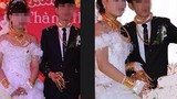 Cô dâu, chú rể khoe vàng trong đám cưới tại Hà Tĩnh
