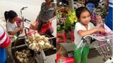 Rơi lệ cảnh bé 10 tuổi bán củ đậu ở Lạng Sơn