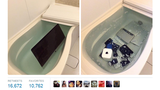 “Tắm” cho bộ sưu tập Apple của bạn trai trả thù tình