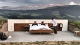 Lạ lùng khách sạn không có mỗi giường trên núi Alps