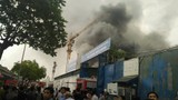 Hà Nội: Cháy lớn ở gần tòa nhà Keangnam, phong tỏa đường Phạm Hùng
