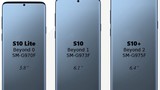 Tiết lộ ba kích cỡ màn hình Galaxy S10