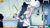 Tranh biếm họa tháng 10: HLV Mourinho bị cho “lên thớt“