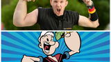 Xuất hiện phiên bản đời thực của thủy thủ Popeye  