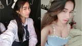 Nữ sinh cấp ba Thái Lan gây choáng vì thân hình quá phổng phao