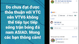 VTC thẳng tay cắt sóng Asiad 2018 “cho”  VTV, dân mạng nói gì?