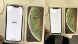 Giá hơn 2.000 USD, iPhone XS Max vừa mở hộp đã lỗi sọc màn hình